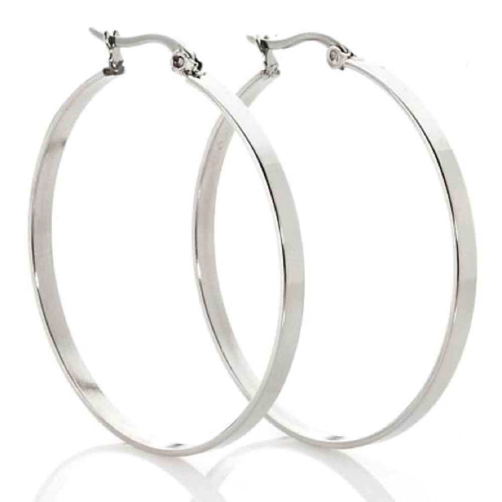 A new day silver hoops